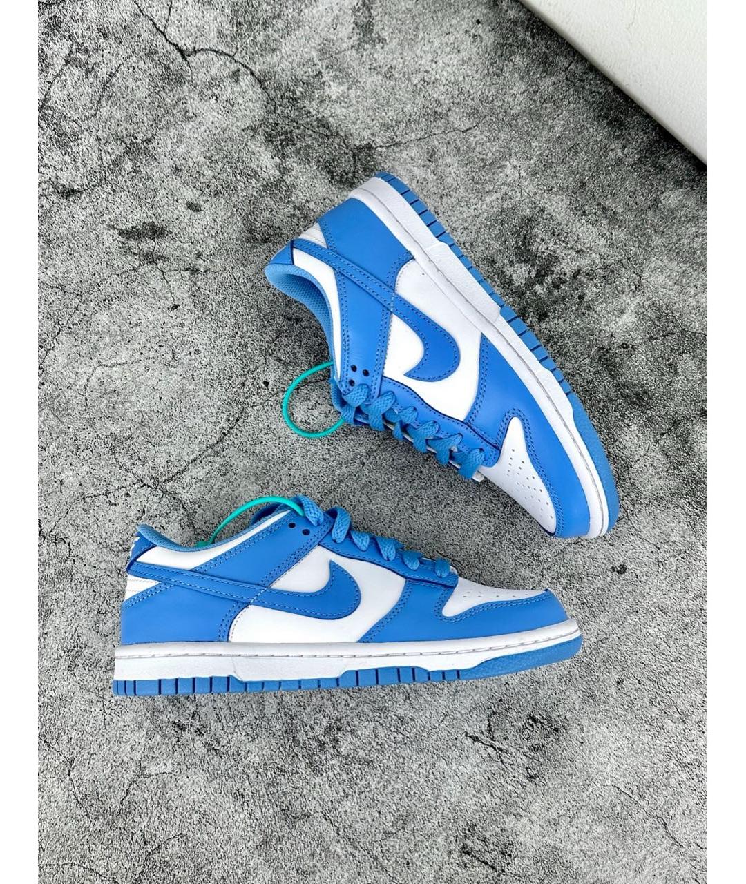 NIKE Белые кожаные кроссовки, фото 5