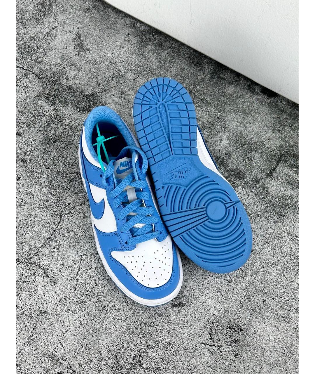 NIKE Белые кожаные кроссовки, фото 6