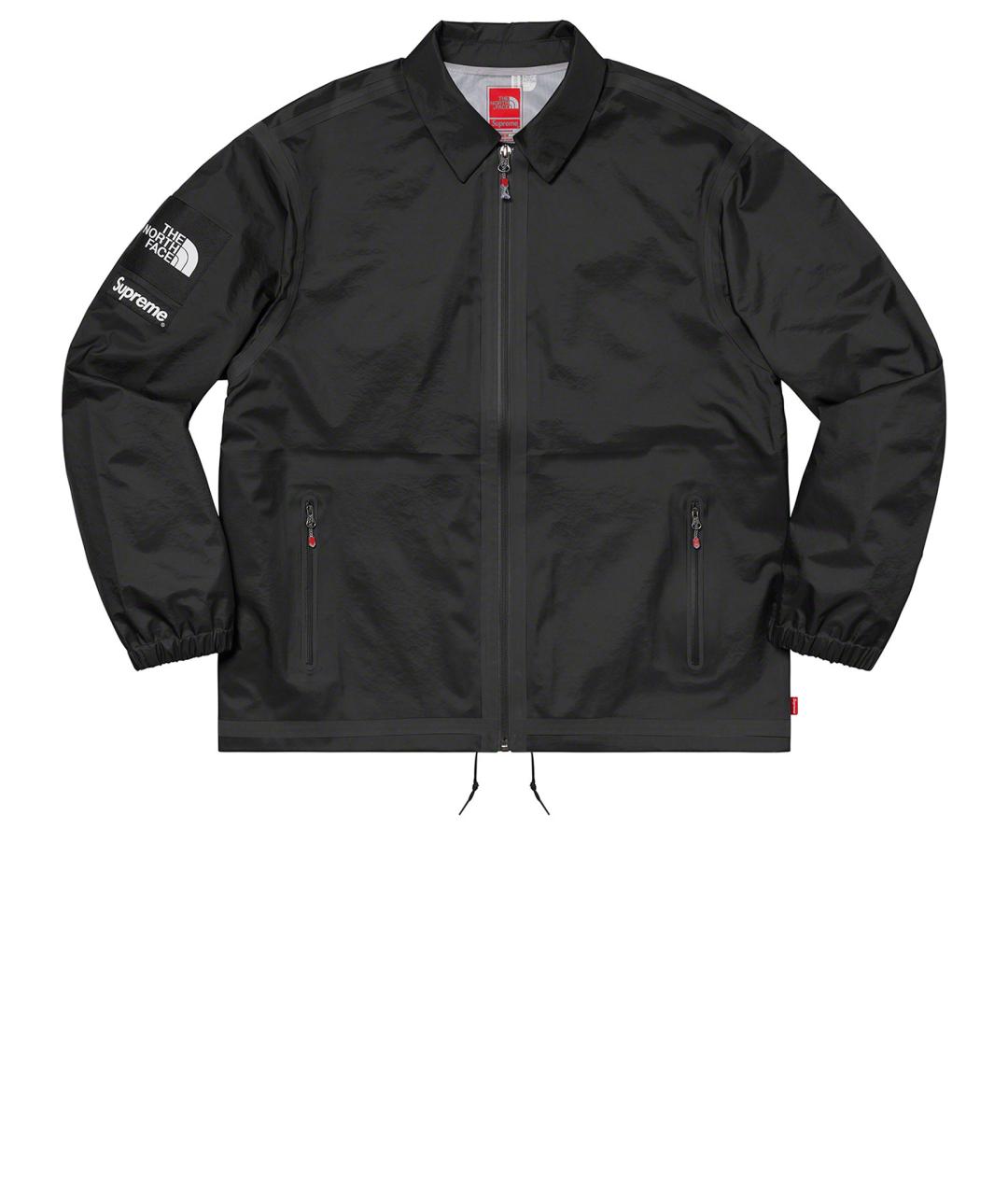 SUPREME Черная полиэстеровая куртка, фото 1