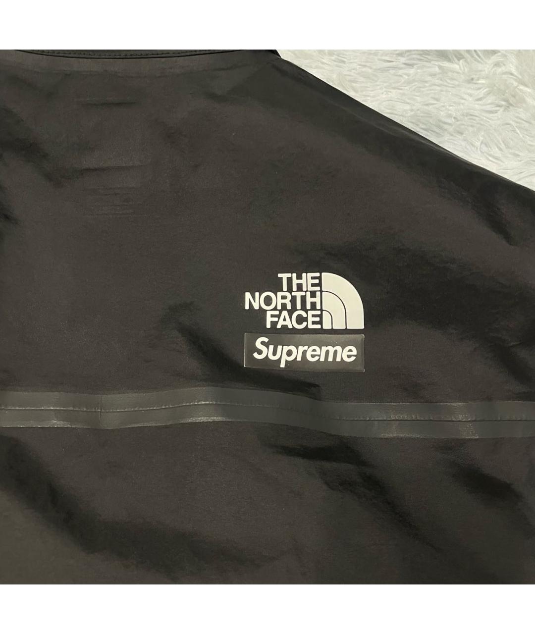 SUPREME Черная полиэстеровая куртка, фото 3