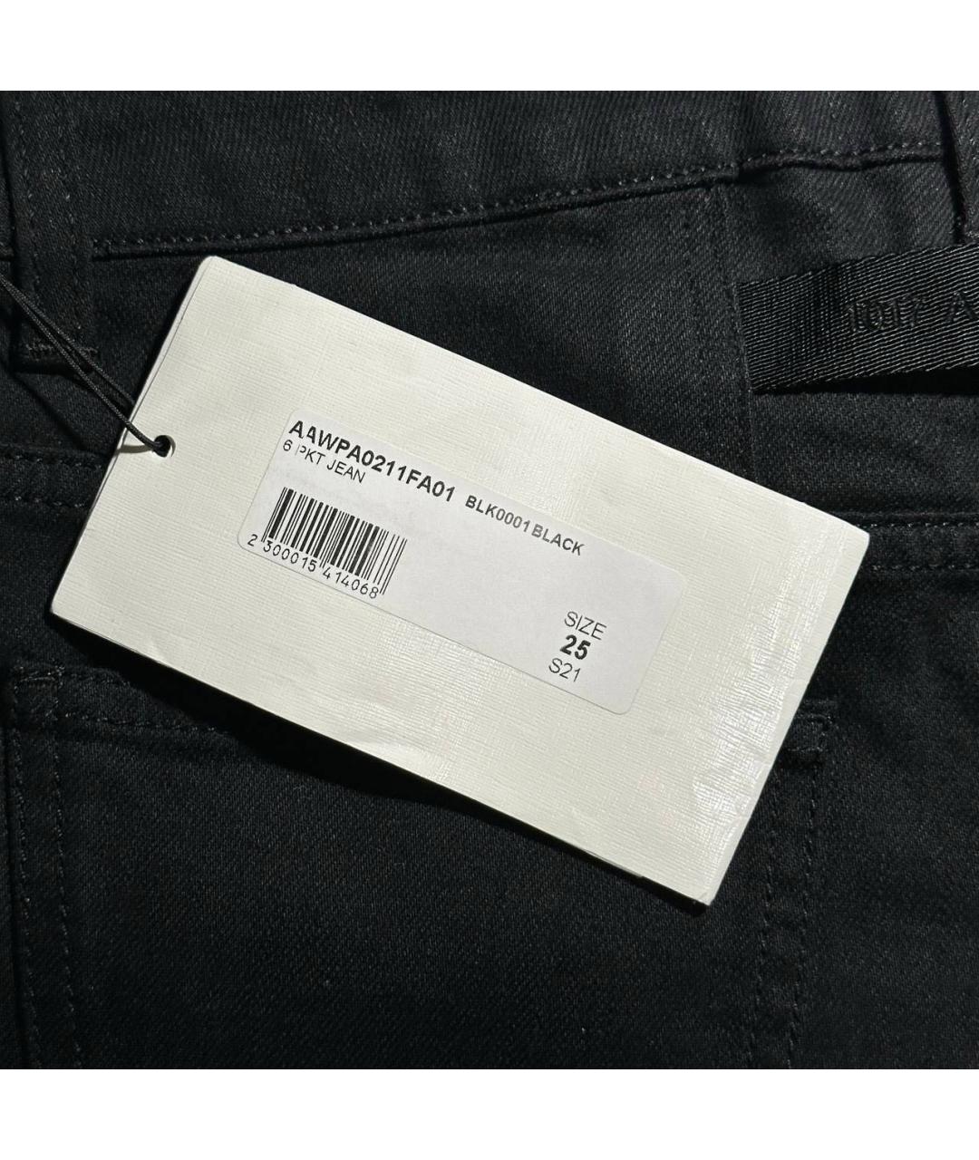 1017 ALYX 9SM Черные хлопко-полиэстеровые прямые джинсы, фото 8