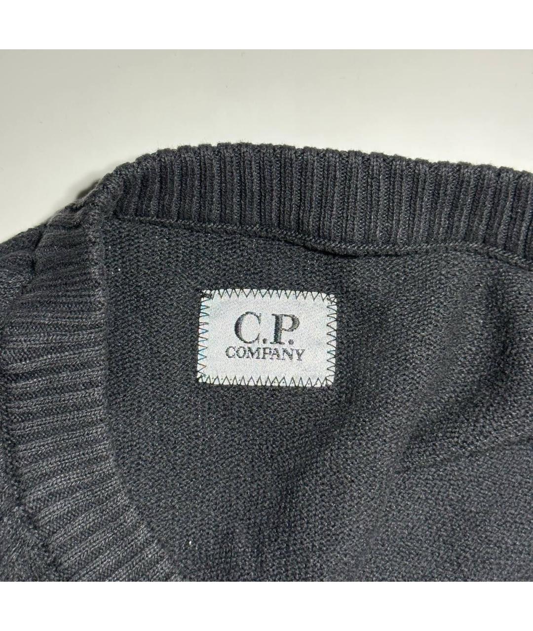 CP COMPANY Черный шерстяной джемпер / свитер, фото 4
