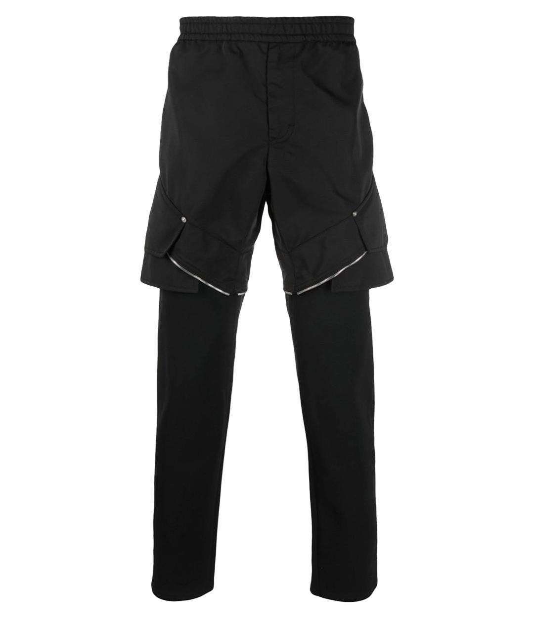 1017 ALYX 9SM Черные полиамидовые спортивные брюки и шорты, фото 1