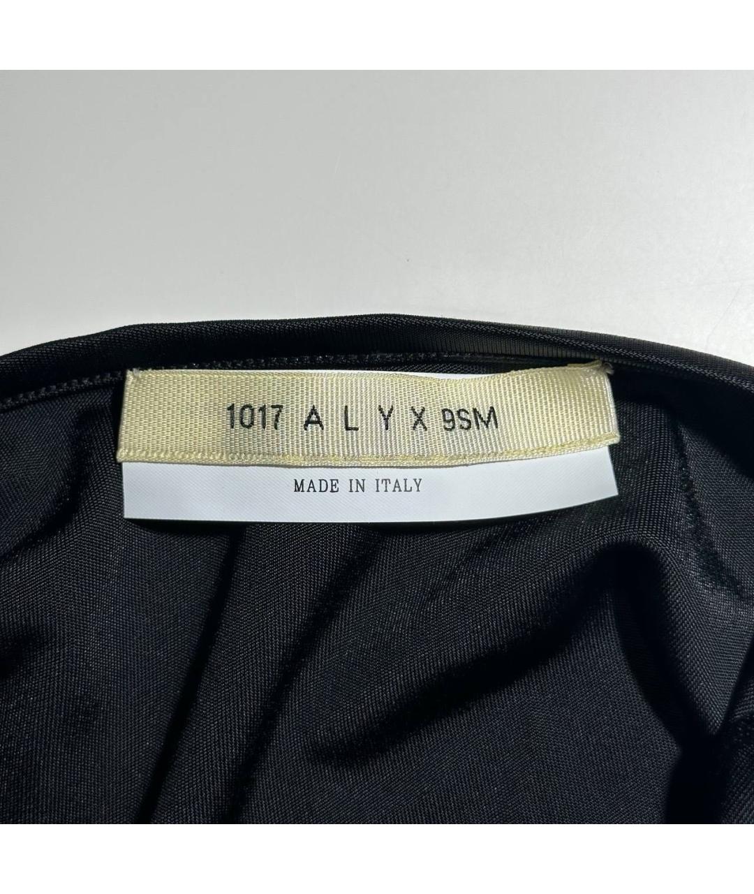 1017 ALYX 9SM Черное полиамидовое повседневное платье, фото 3