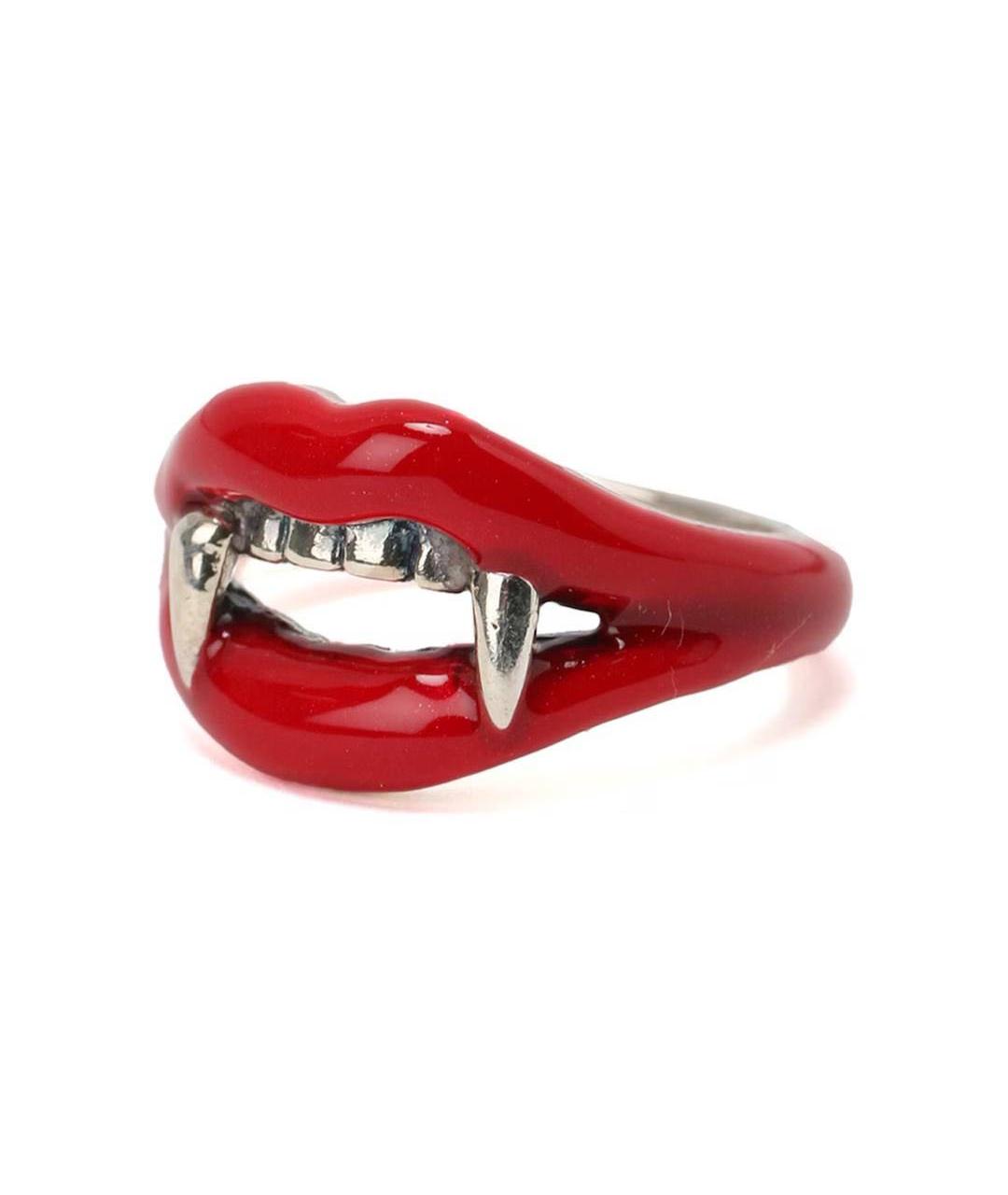 YOHJI YAMAMOTO Красное серебряное кольцо, фото 8