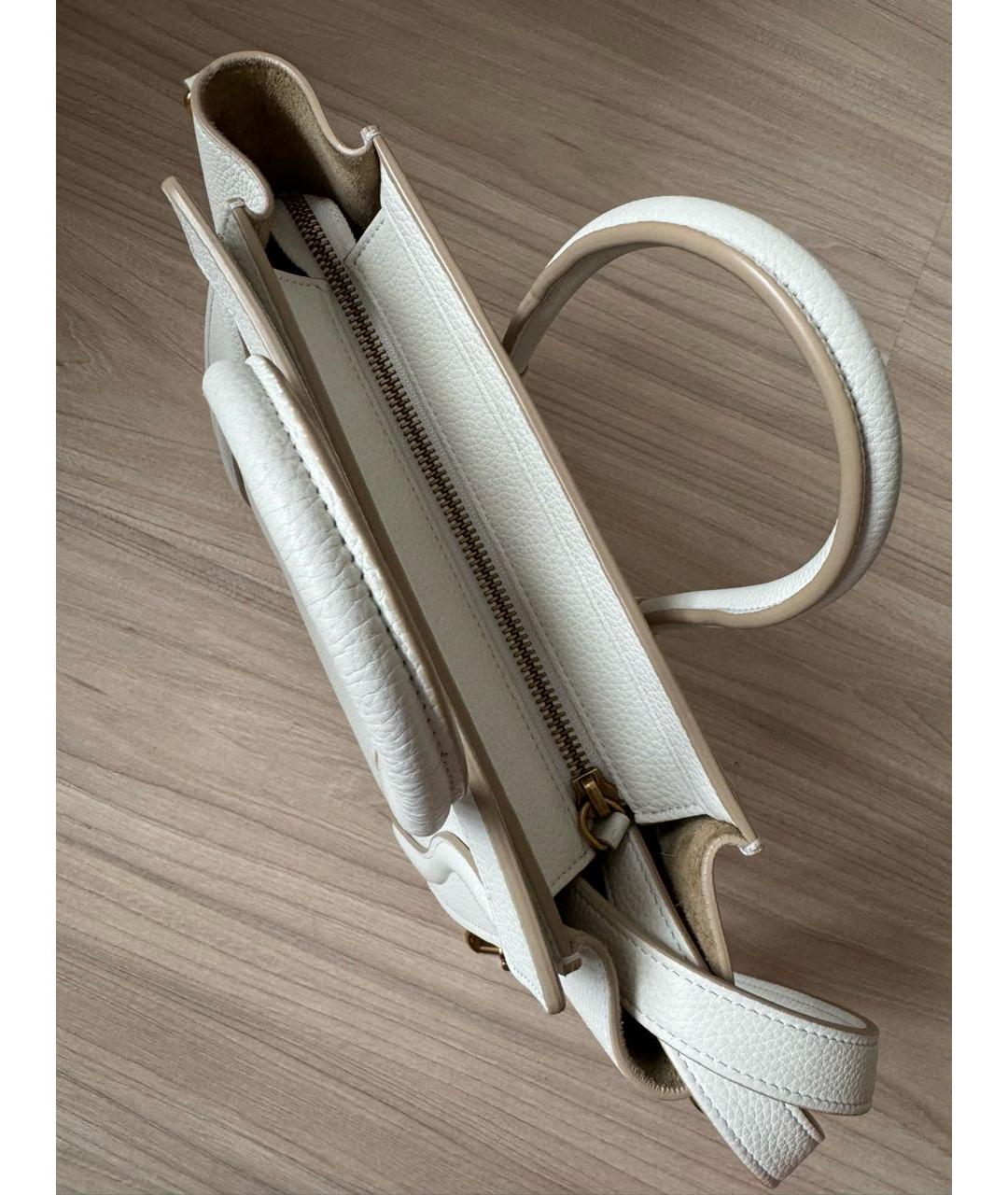 CELINE PRE-OWNED Кожаная сумка с короткими ручками, фото 8