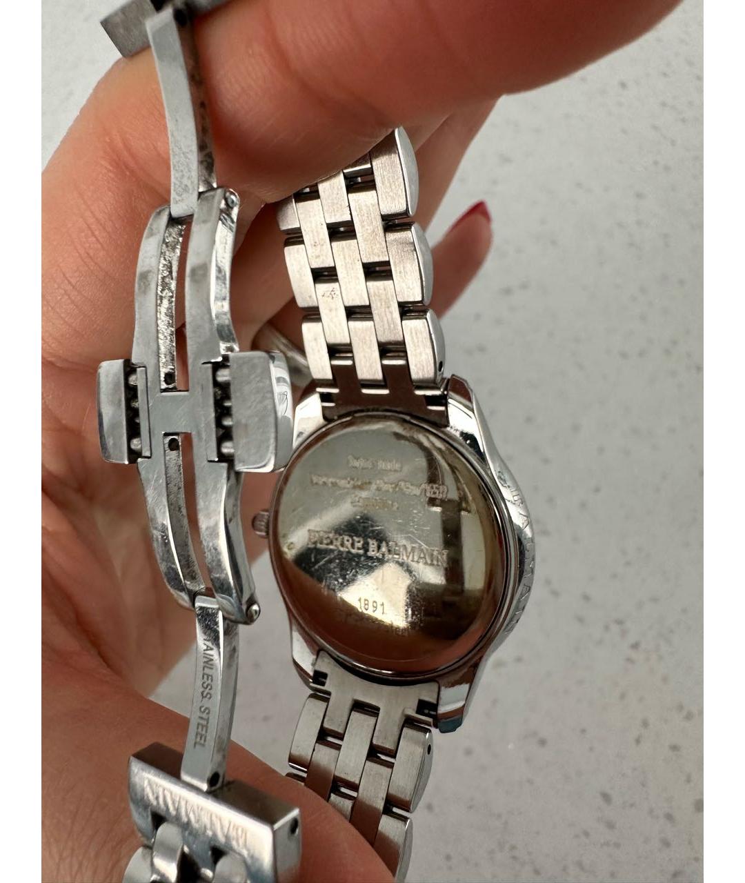 BALMAIN Серебряные стеклянные часы, фото 2