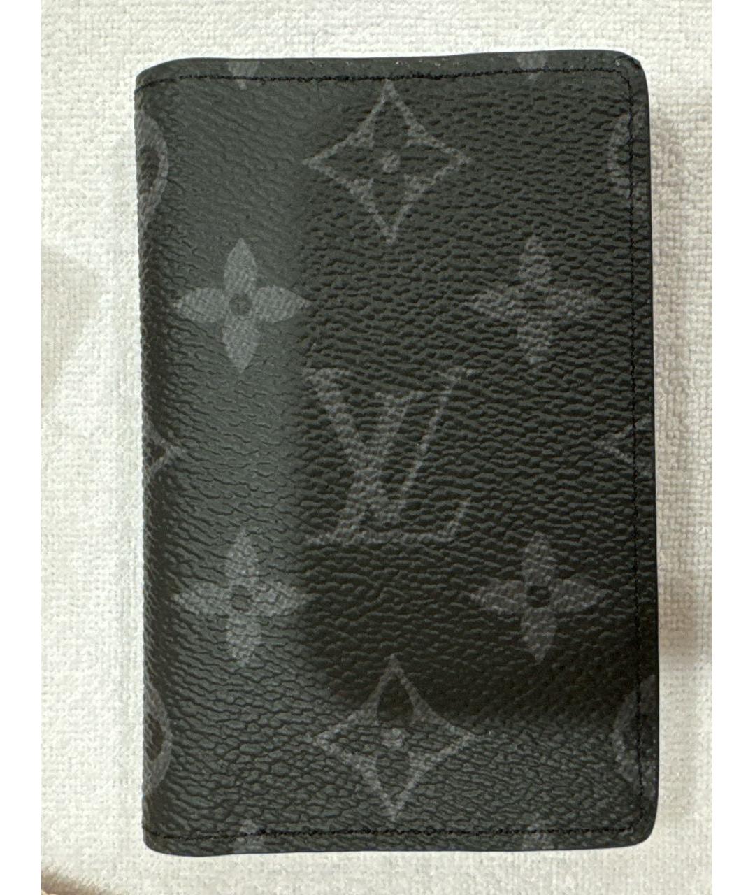 LOUIS VUITTON PRE-OWNED Черный кардхолдер, фото 5