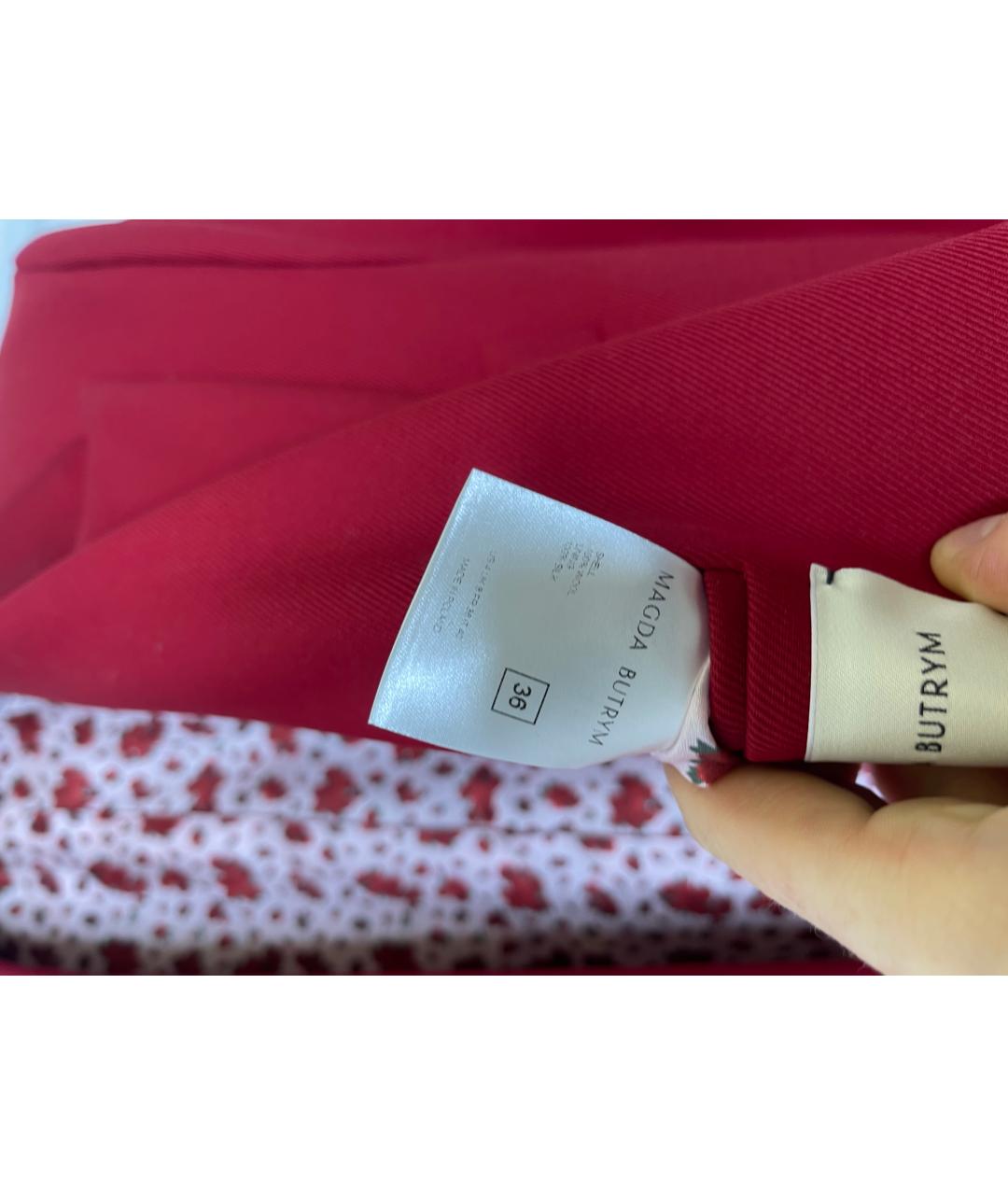 MAGDA BUTRYM Красный жакет/пиджак, фото 4