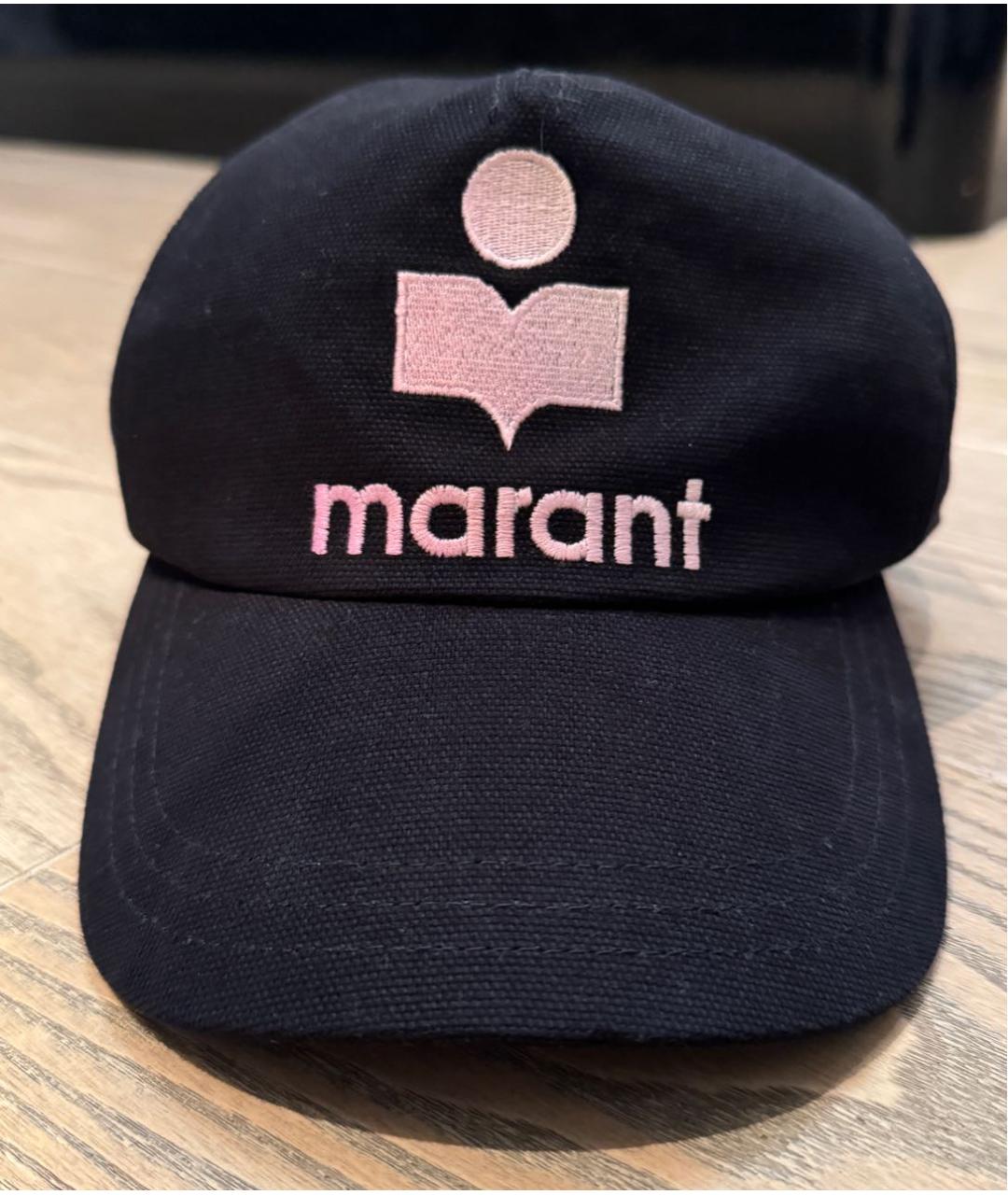 ISABEL MARANT Черная хлопковая кепка, фото 6