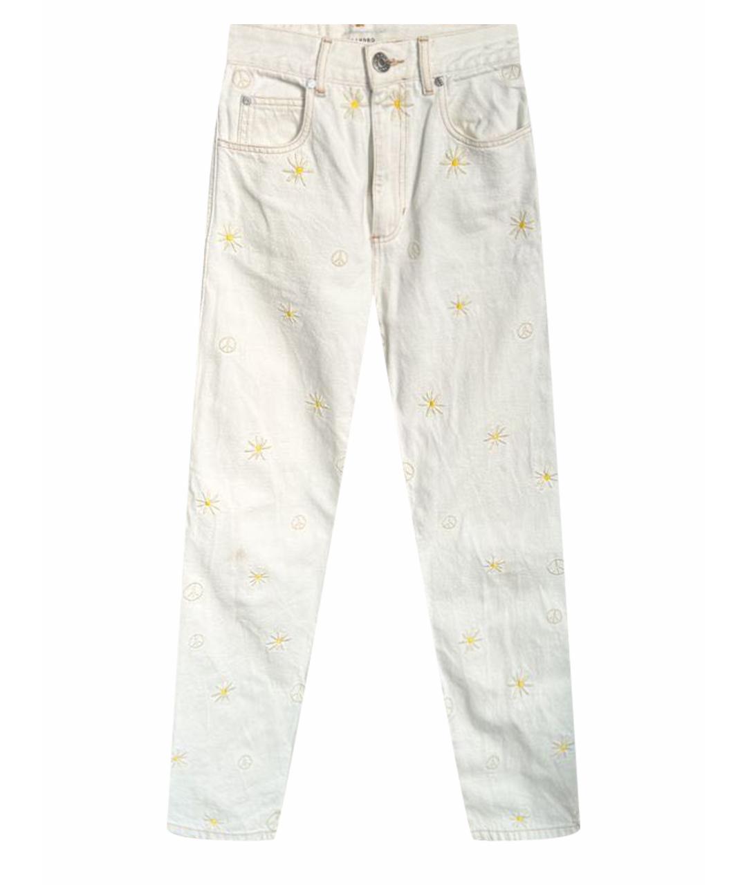SANDRO Белые прямые джинсы, фото 1