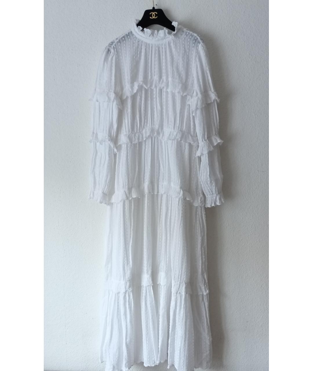 ISABEL MARANT ETOILE Белое повседневное платье, фото 2