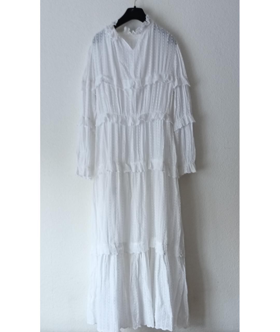 ISABEL MARANT ETOILE Белое повседневное платье, фото 7