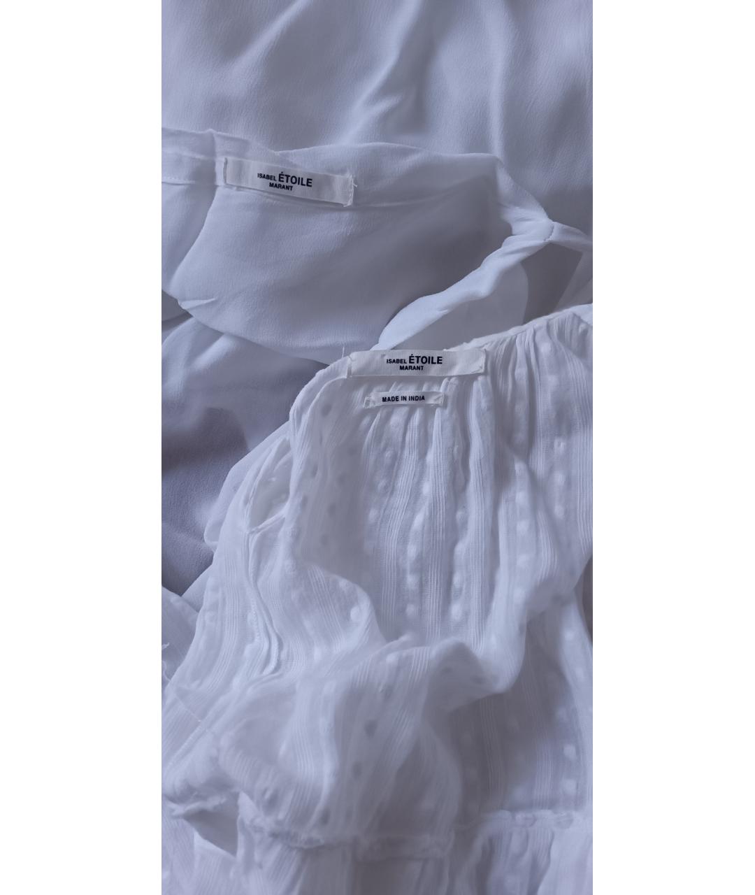 ISABEL MARANT ETOILE Белое повседневное платье, фото 4