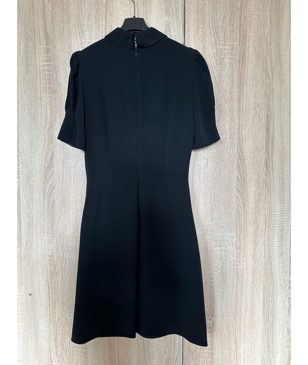 STELLA MCCARTNEY Черное полиэстеровое коктейльное платье, фото 2