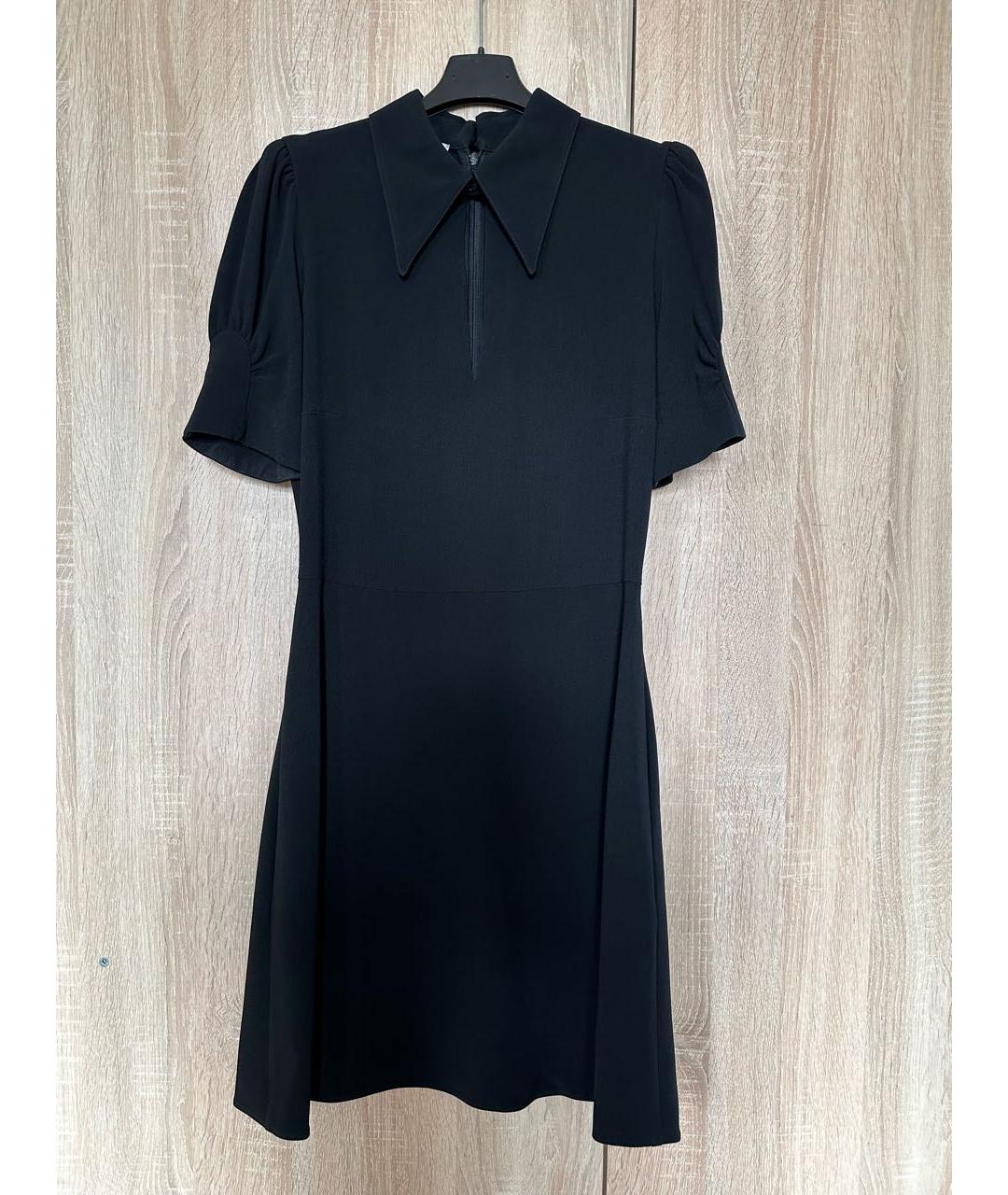 STELLA MCCARTNEY Черное полиэстеровое коктейльное платье, фото 9
