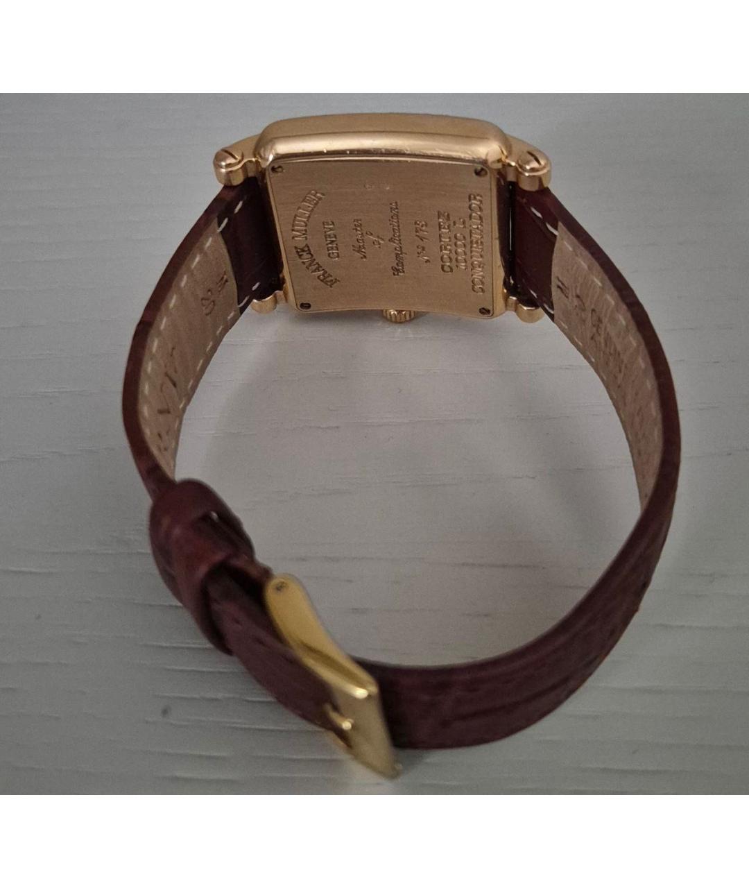 FRANCK MULLER Золотые часы из розового золота, фото 7