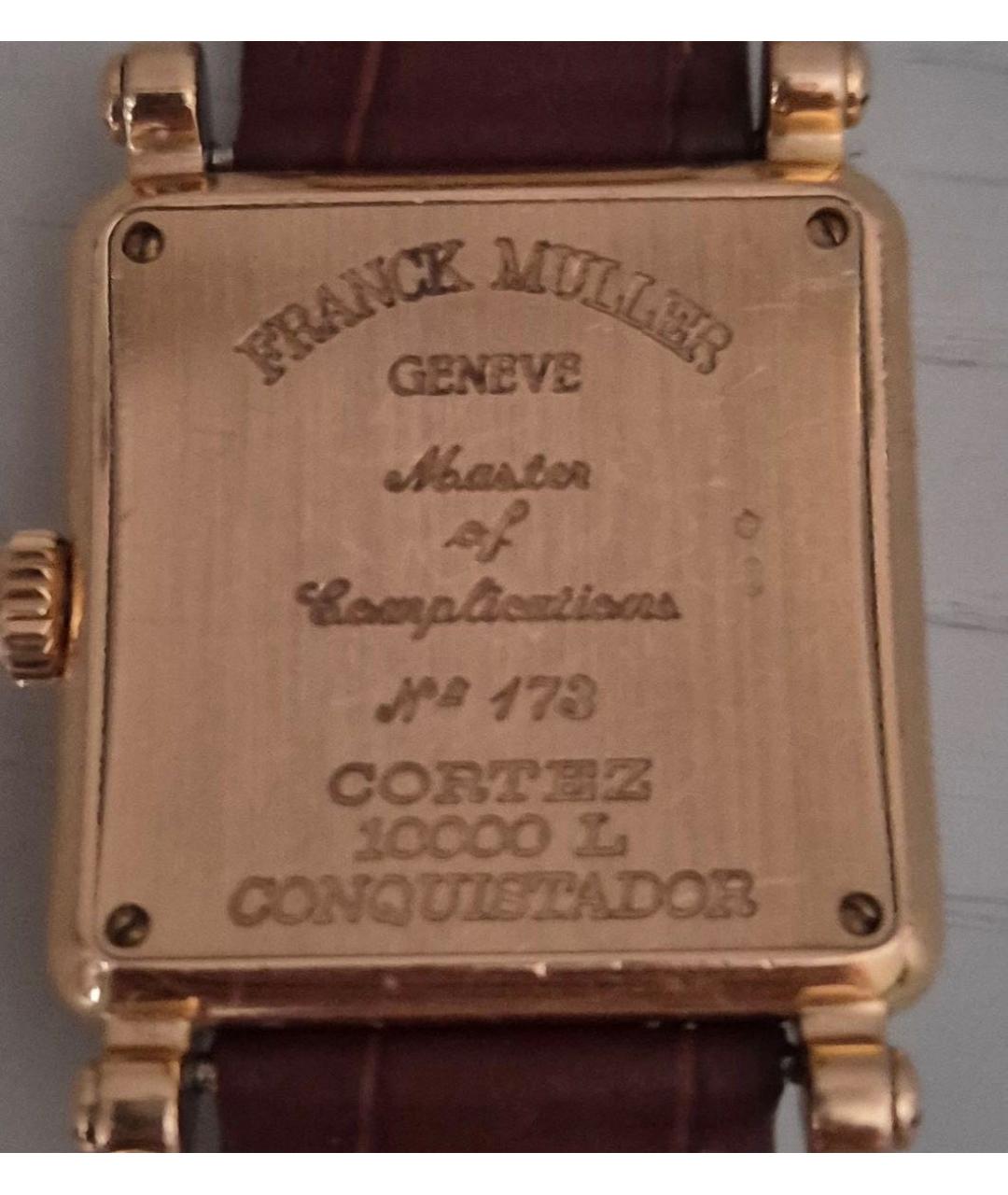 FRANCK MULLER Золотые часы из розового золота, фото 6