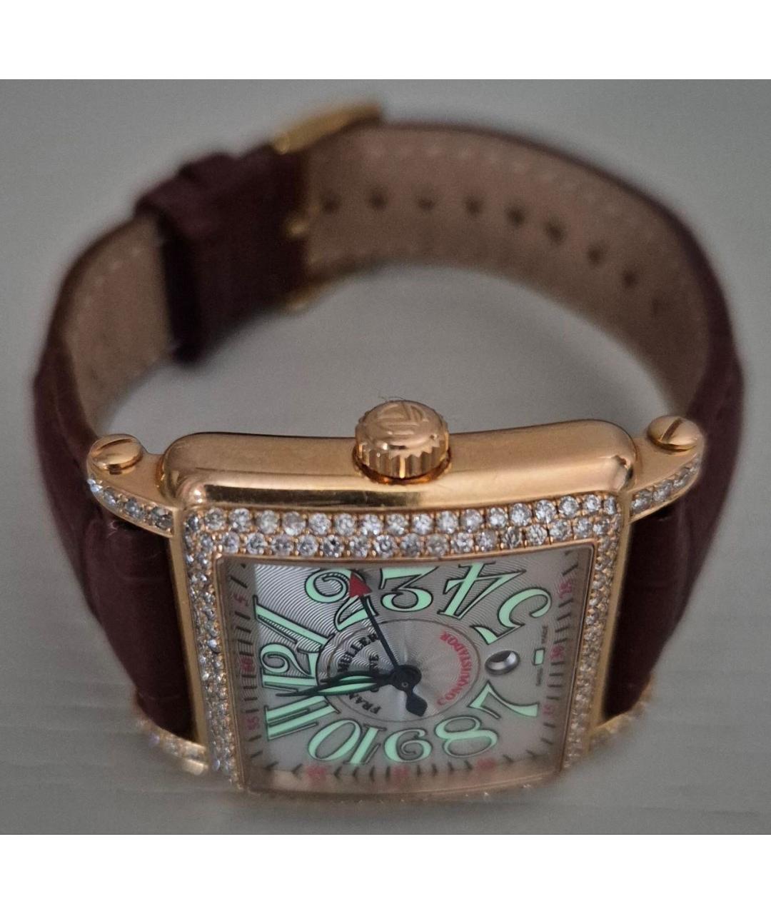 FRANCK MULLER Золотые часы из розового золота, фото 5