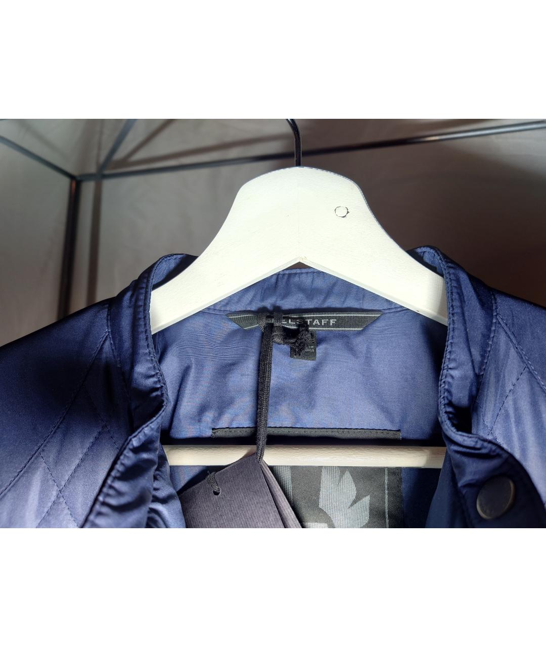 BELSTAFF Синяя полиэстеровая куртка, фото 3