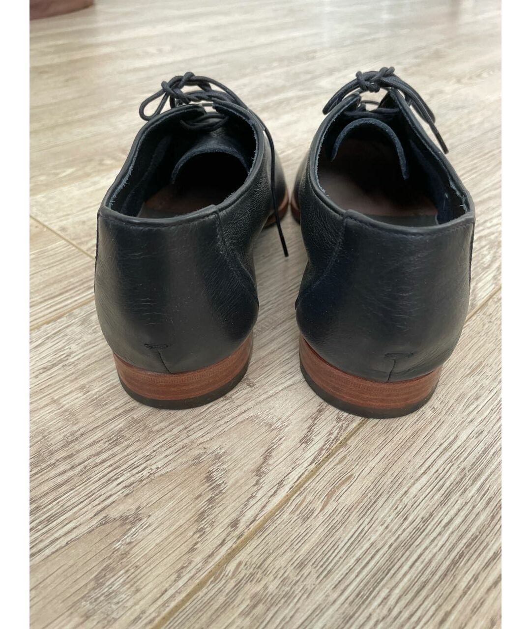KITON Черные кожаные низкие ботинки, фото 4