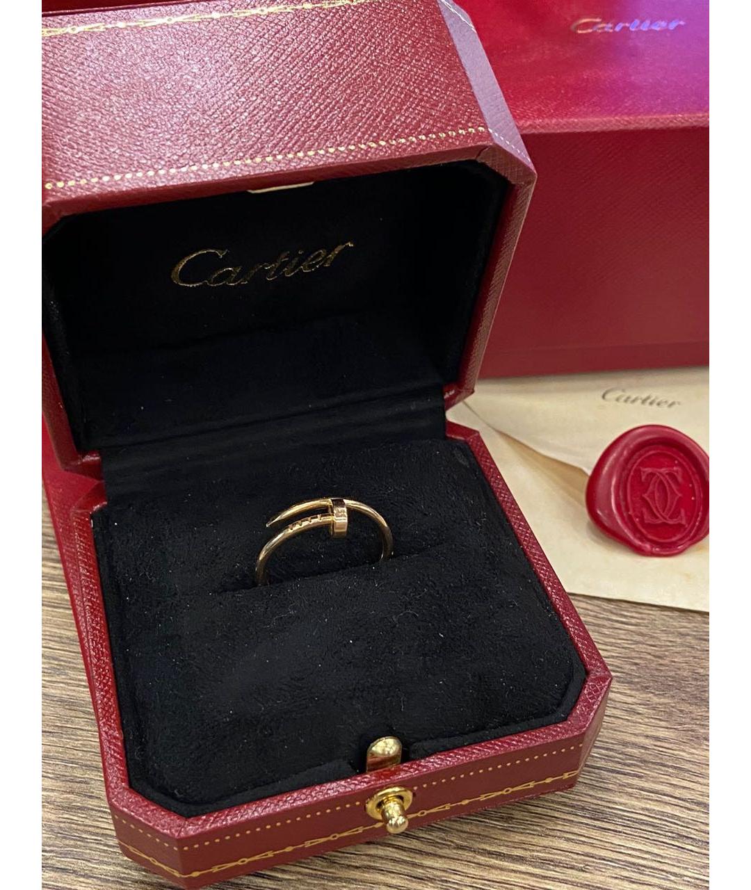 CARTIER Желтое кольцо из желтого золота Juste un clou для женщин ...