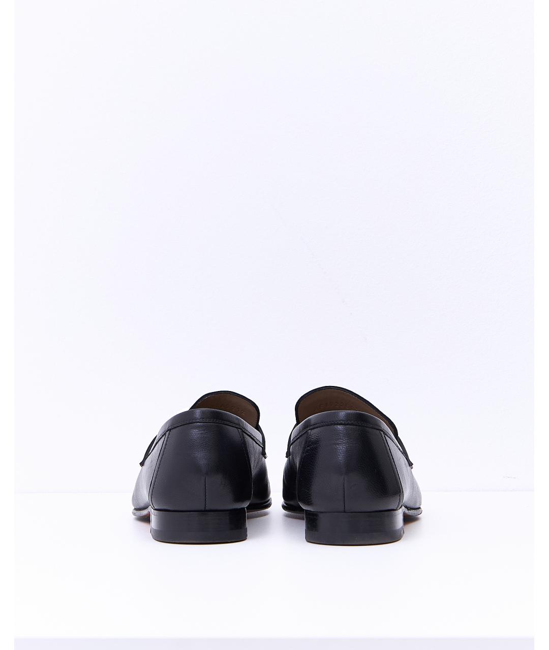 HERMES PRE-OWNED Черные кожаные туфли, фото 3