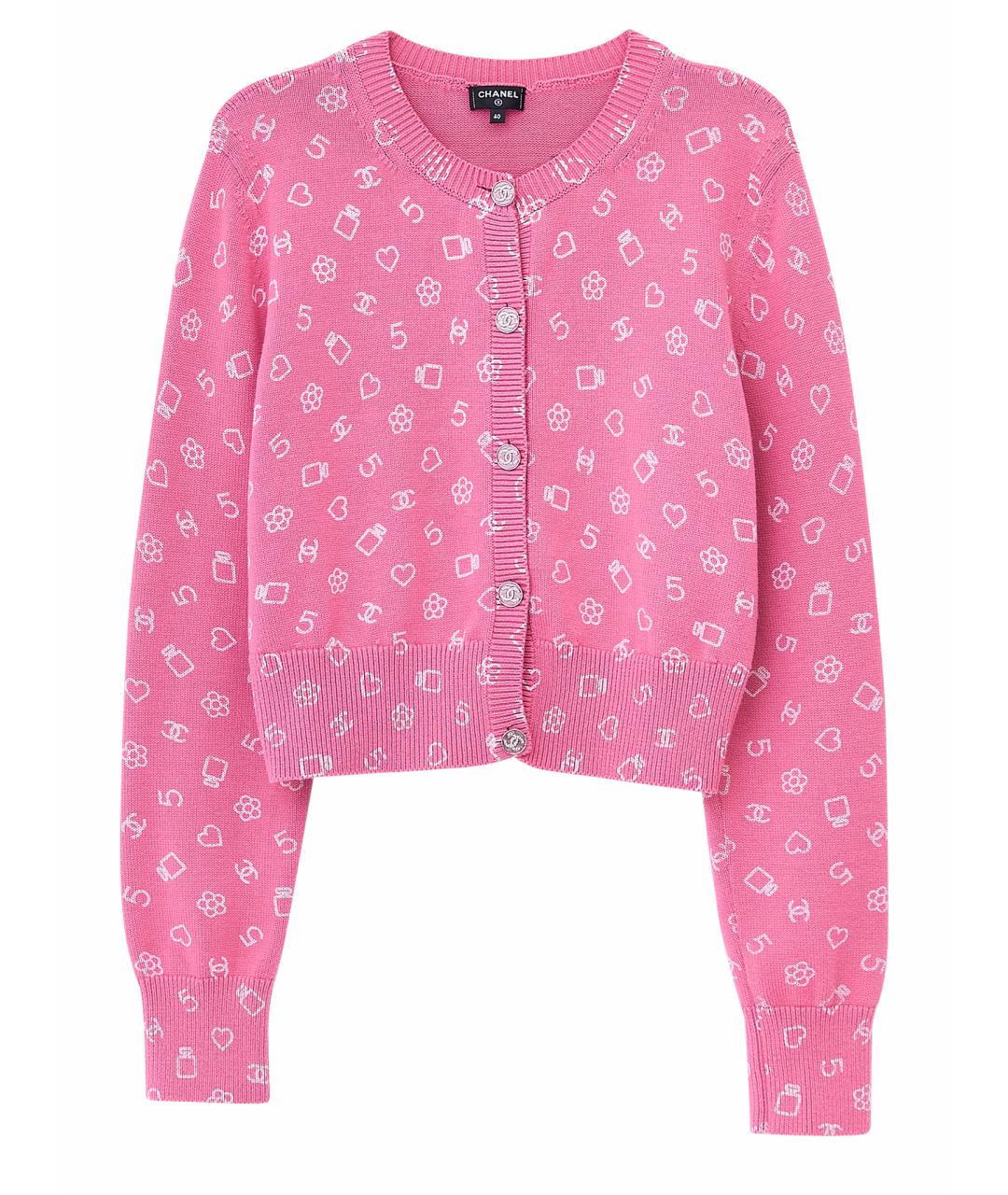 CHANEL PRE-OWNED Розовый джемпер / свитер, фото 1
