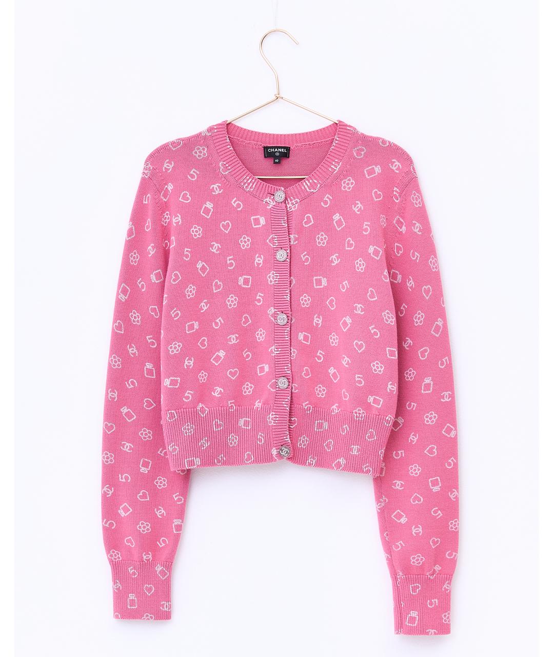 CHANEL PRE-OWNED Розовый джемпер / свитер, фото 7