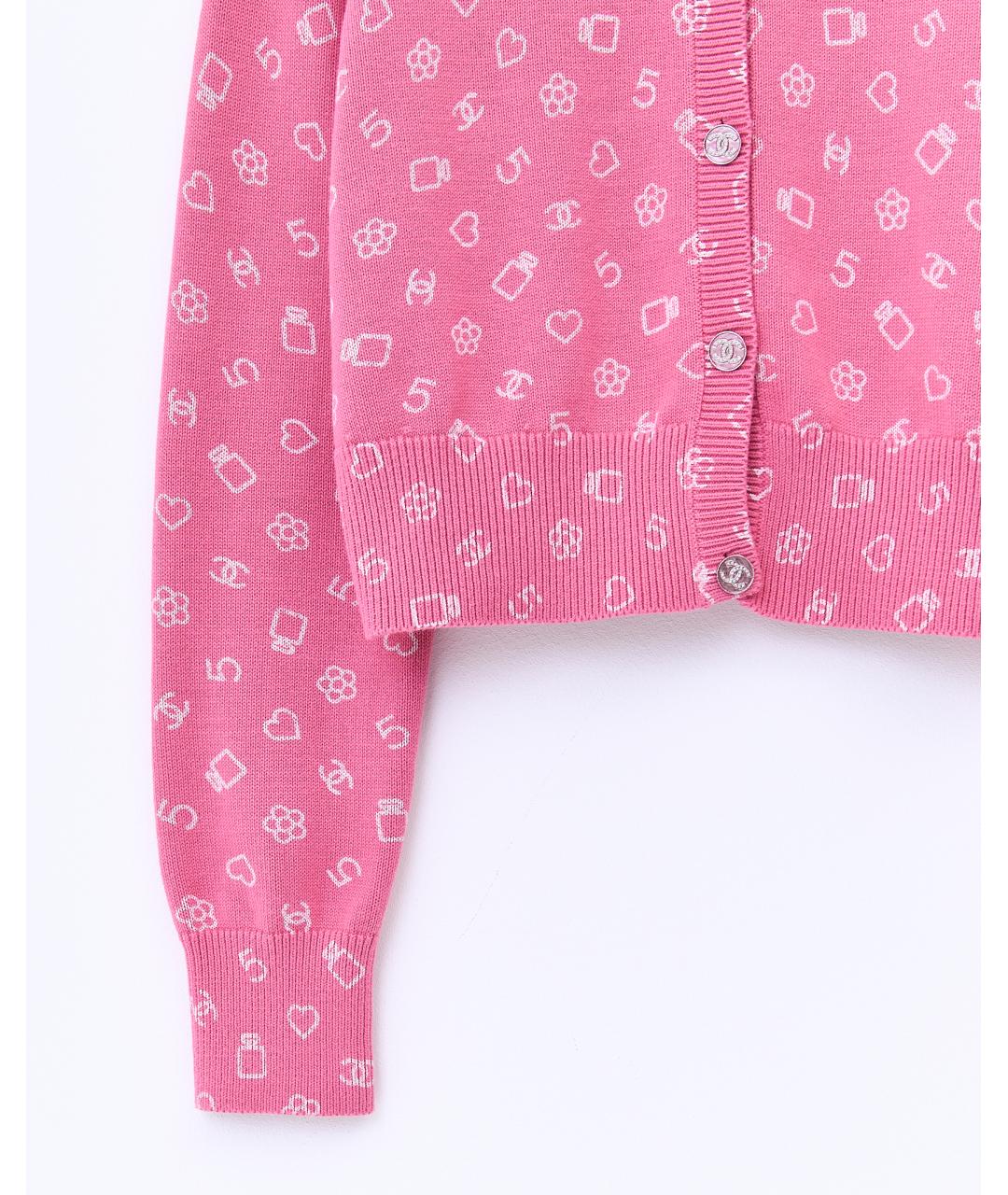 CHANEL PRE-OWNED Розовый джемпер / свитер, фото 4