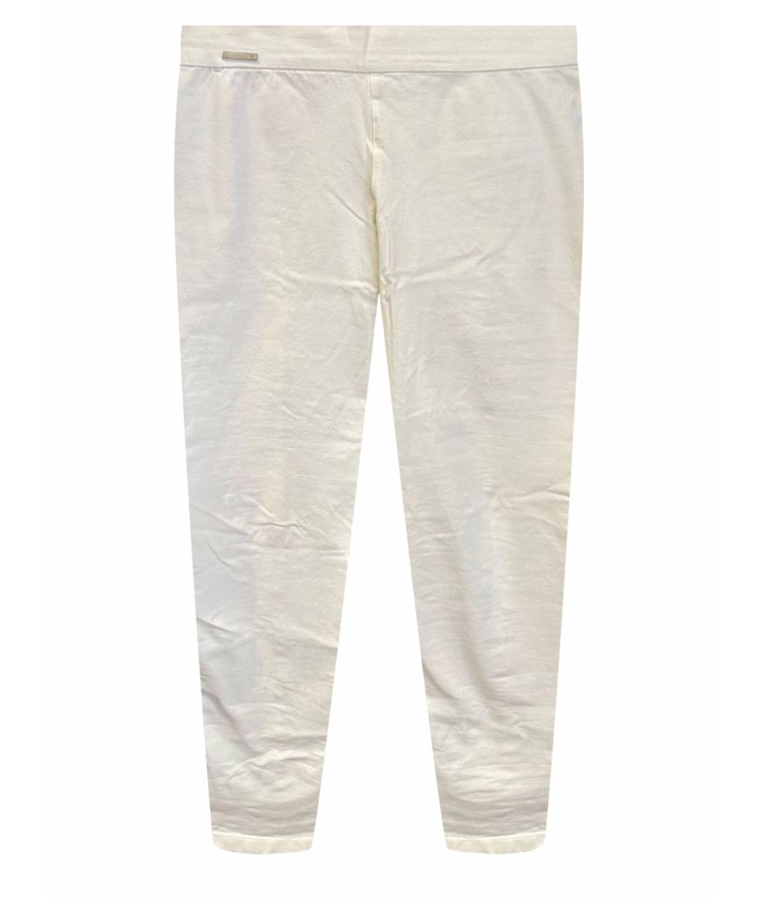 RALPH LAUREN Белые брюки узкие, фото 1
