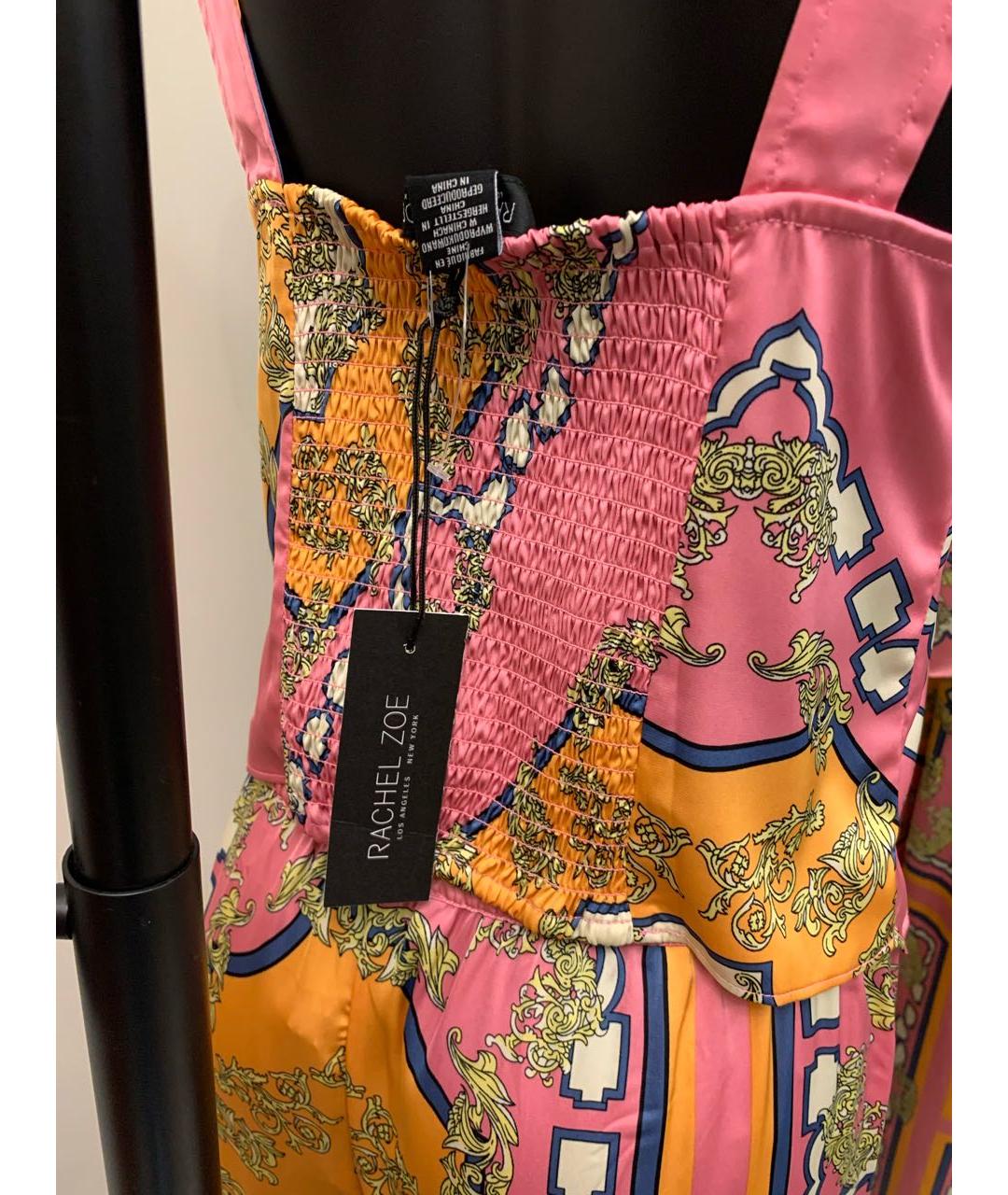 RACHEL ZOE Розовый полиэстеровый костюм с брюками, фото 8