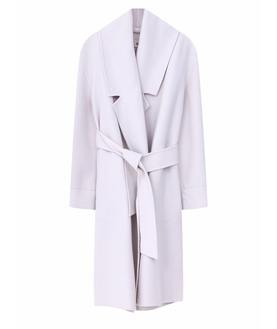 HERMES PRE-OWNED Белое кашемировое пальто, фото 1