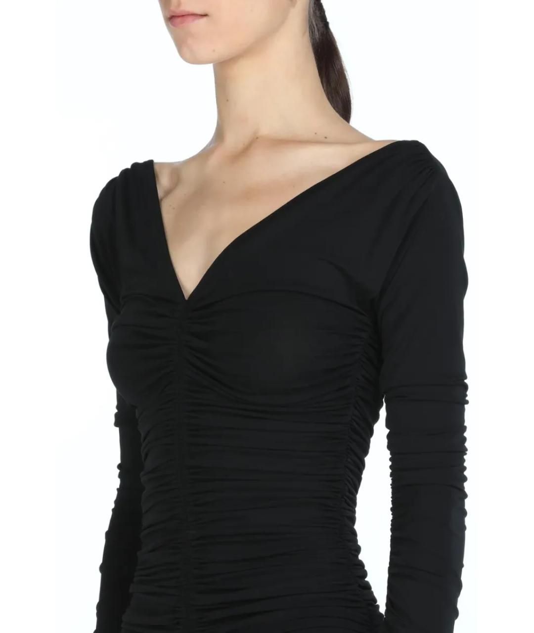 NO. 21 Черное коктейльное платье, фото 4