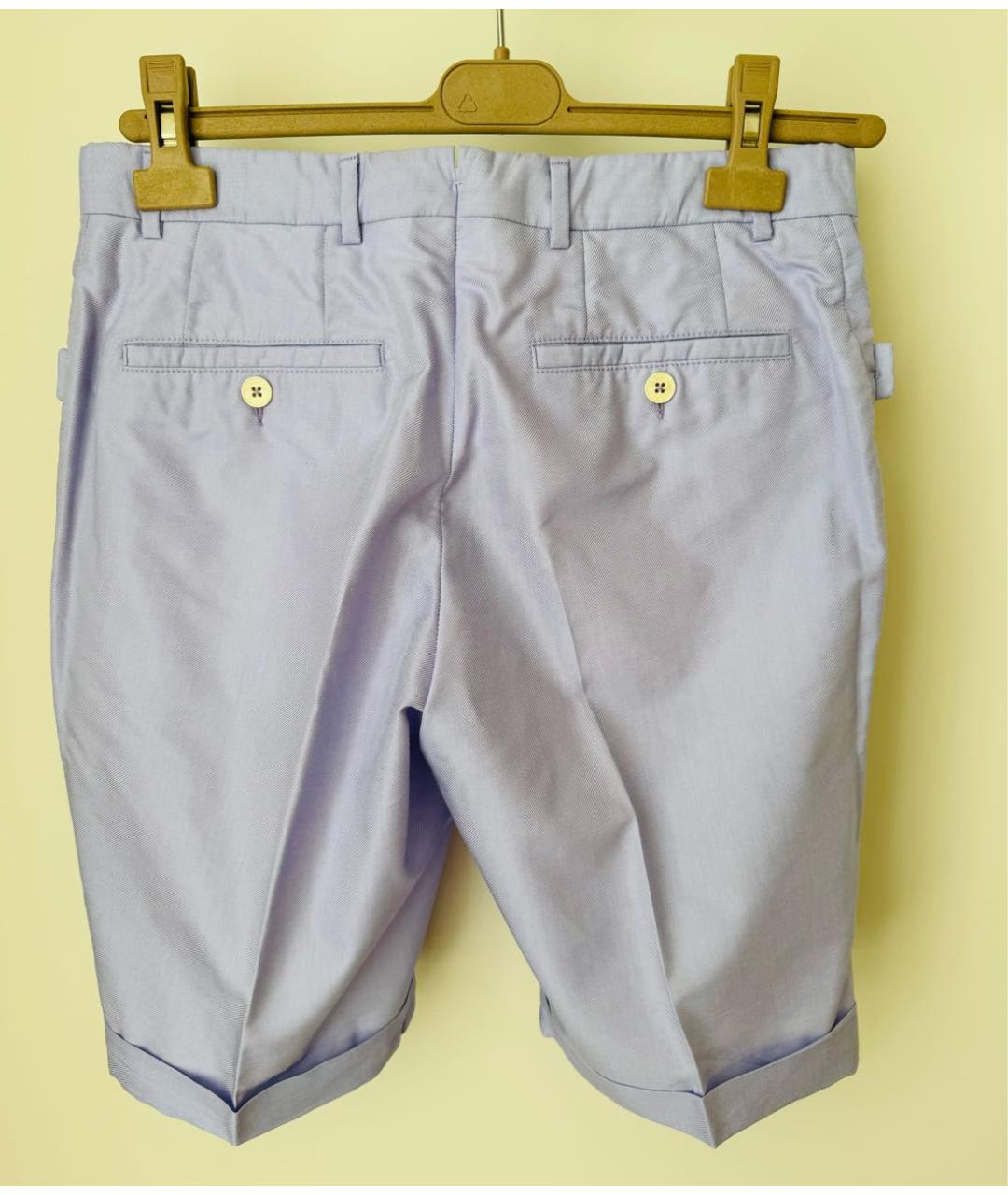 CERRUTI 1881 Фиолетовые хлопковые шорты, фото 2