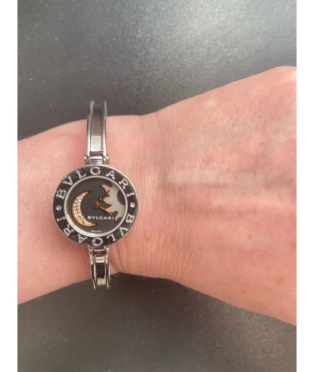 BVLGARI Серебряные металлические часы, фото 2
