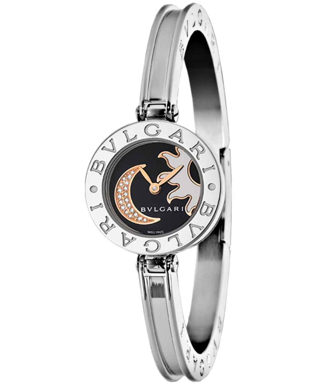 BVLGARI Серебряные металлические часы, фото 1