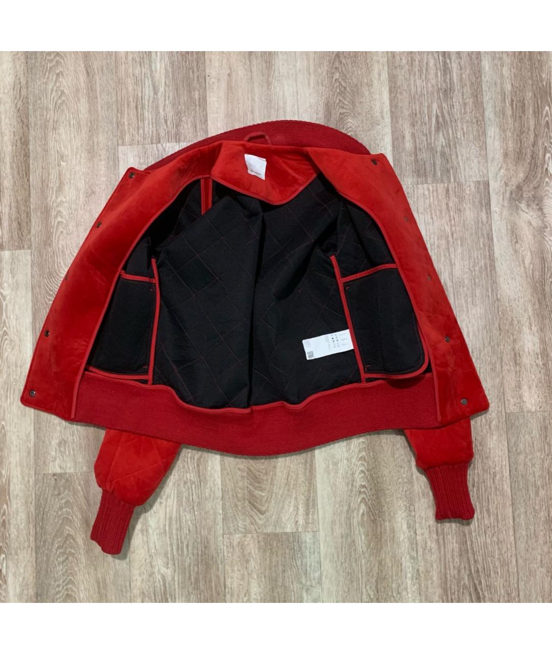 HUGO BOSS Красная полиэстеровая куртка, фото 6