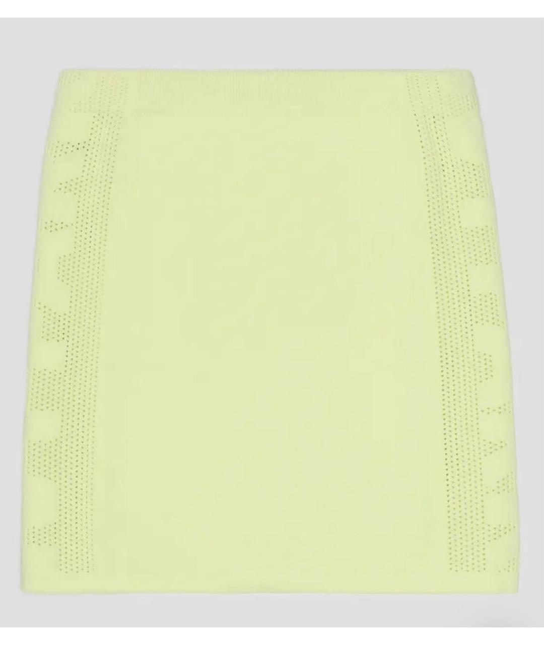 ADIDAS Желтая юбка мини, фото 7