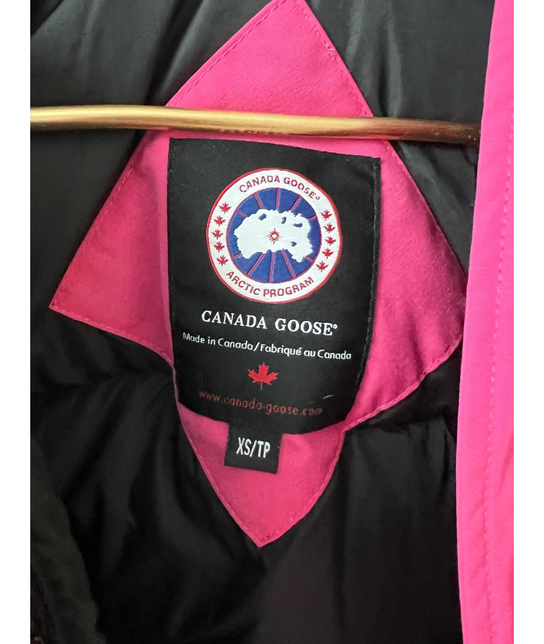 CANADA GOOSE Розовый пуховик, фото 6