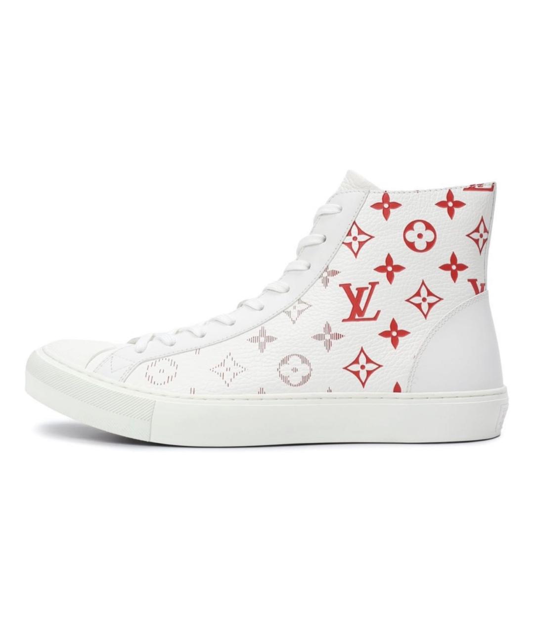 LOUIS VUITTON Белые высокие кроссовки / кеды, фото 2