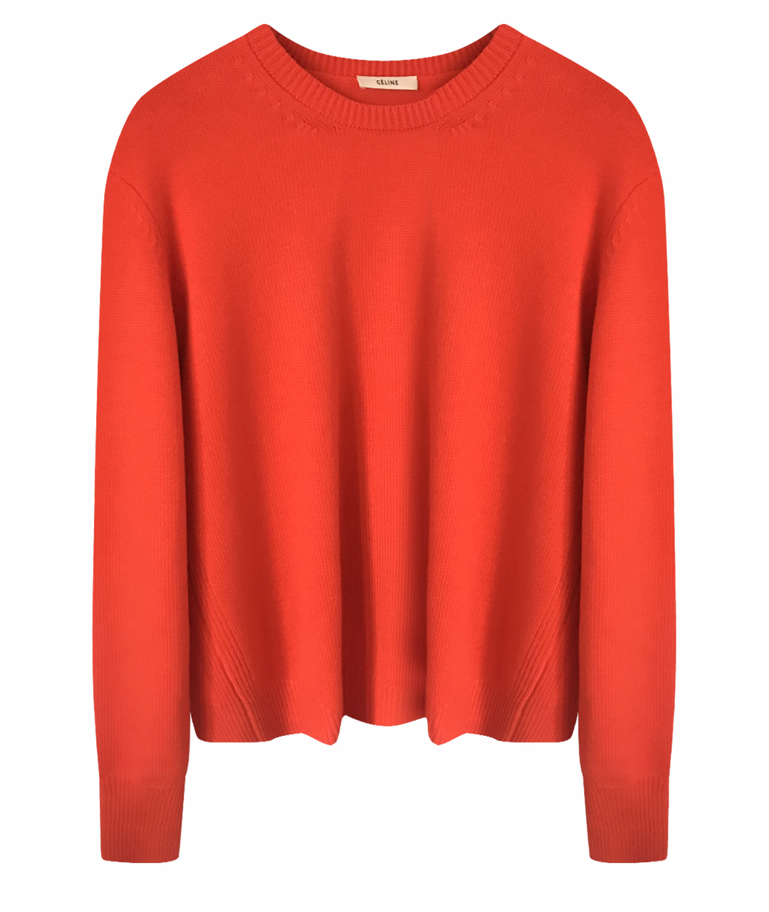 CELINE PRE-OWNED Оранжевый кашемировый джемпер / свитер, фото 1