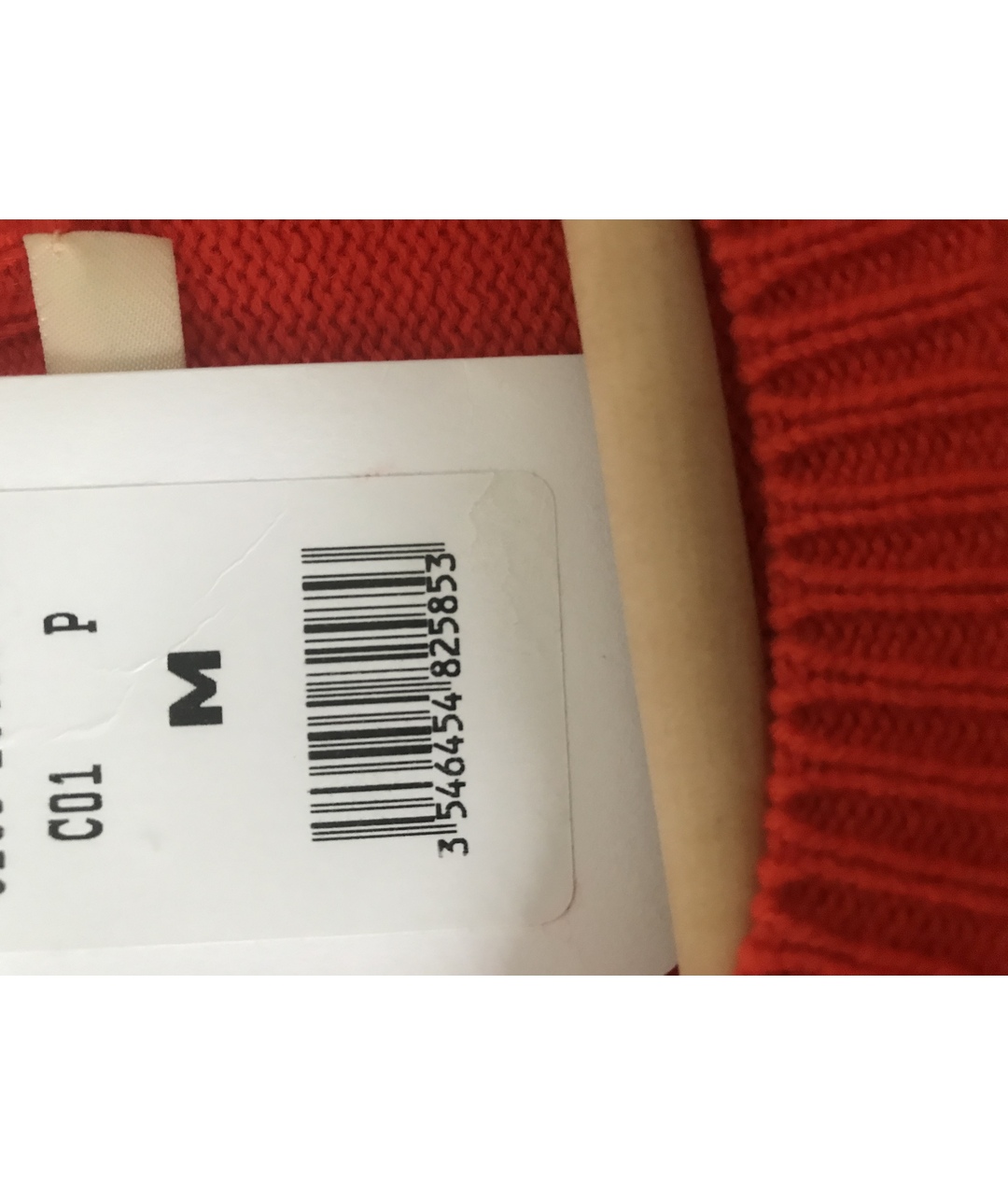 CELINE PRE-OWNED Оранжевый кашемировый джемпер / свитер, фото 3