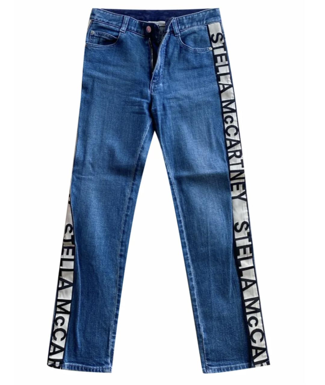 STELLA MCCARTNEY Темно-синие прямые джинсы, фото 1