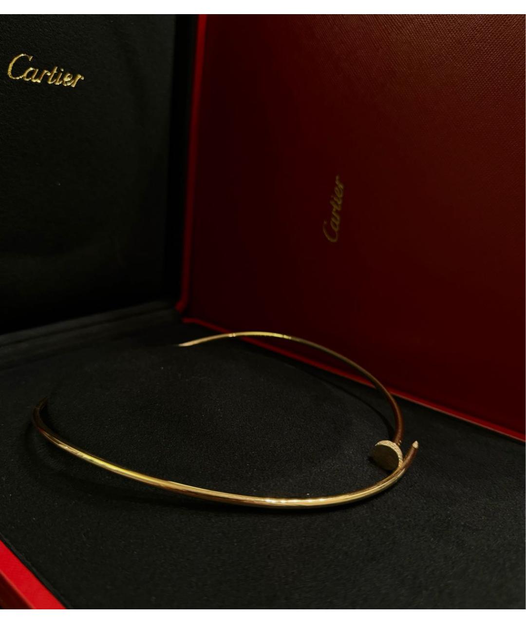 CARTIER Золотое колье из розового золота, фото 2