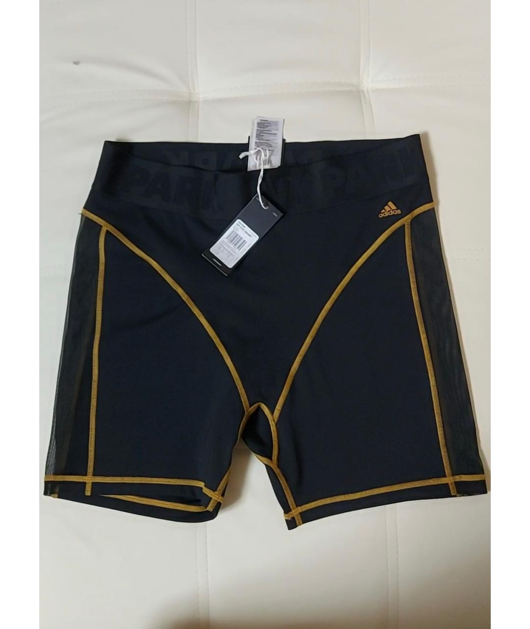 ADIDAS Черные полиэстеровые спортивные брюки и шорты, фото 6