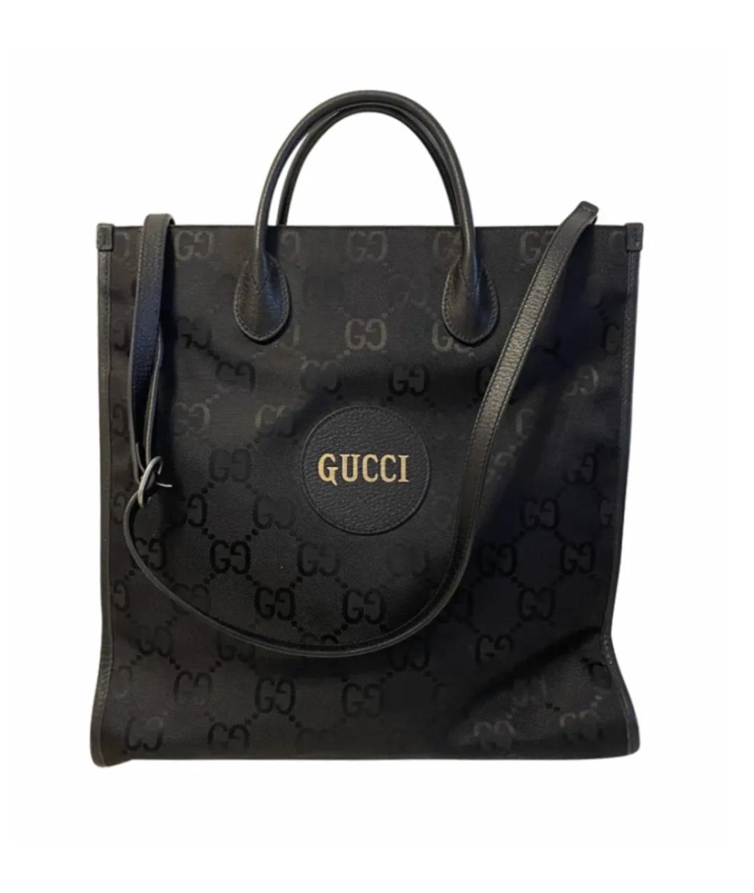 GUCCI Черная сумка тоут, фото 1