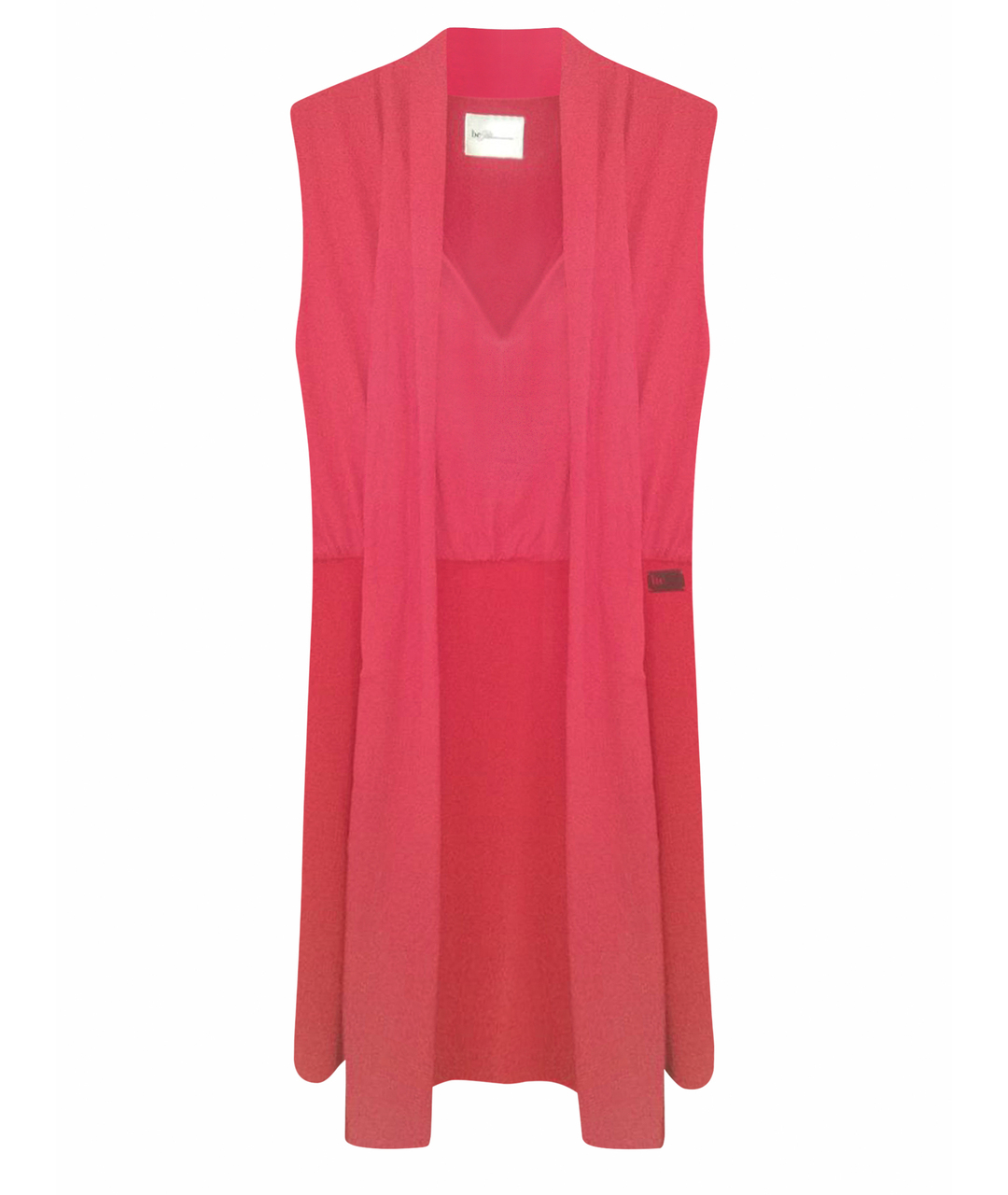 BLUMARINE Красное полиэстеровое повседневное платье, фото 1