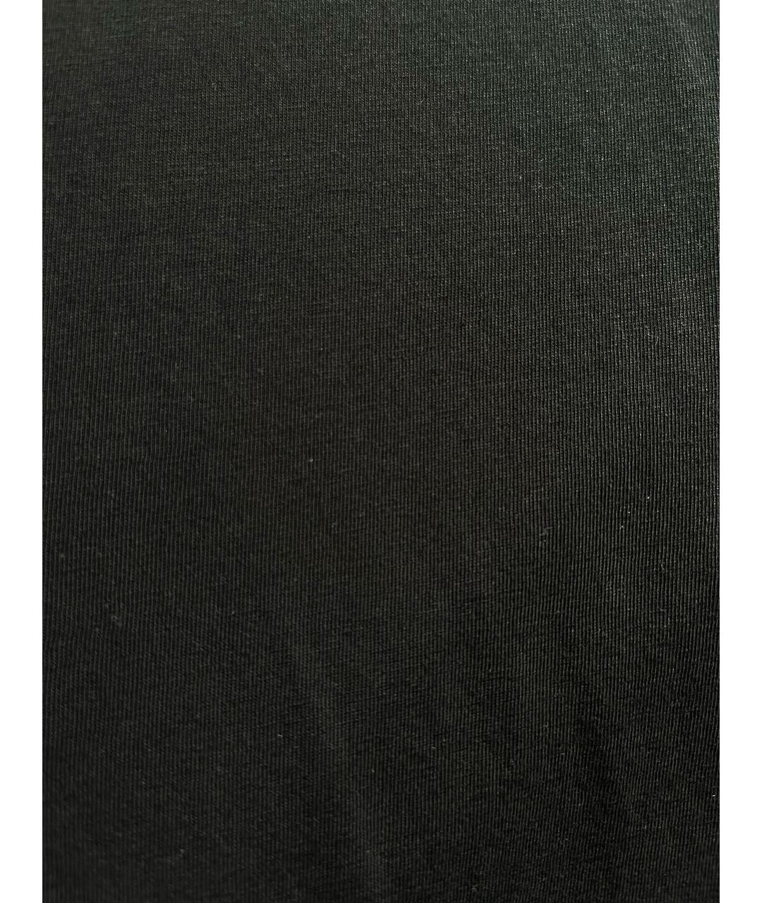 HUGO BOSS Черная хлопковая футболка, фото 4
