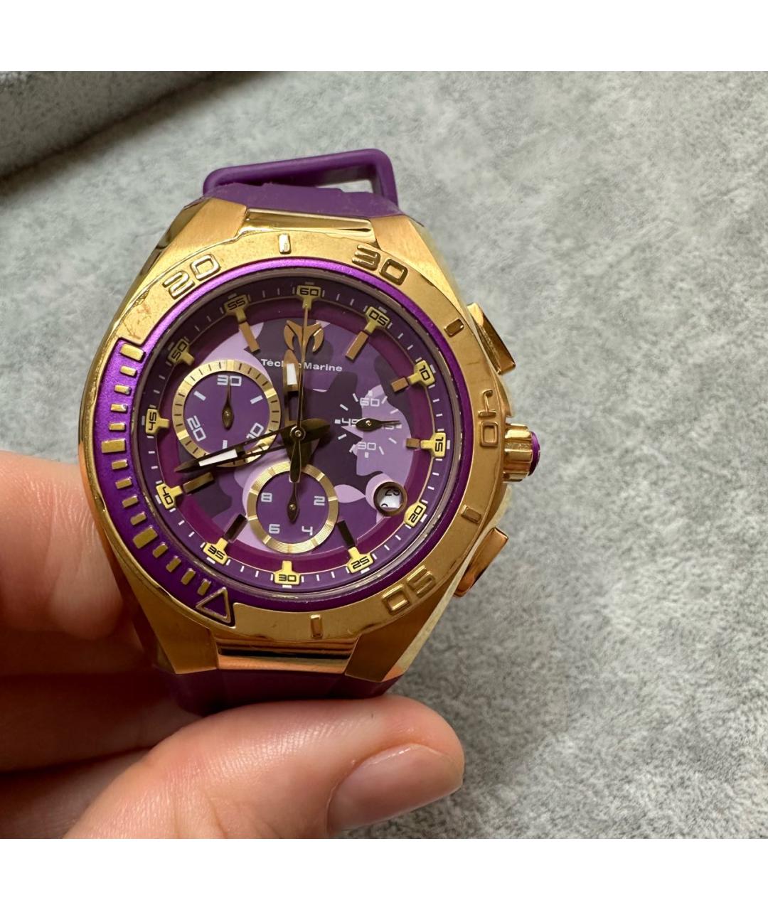TechnoMarine Фиолетовые часы, фото 5